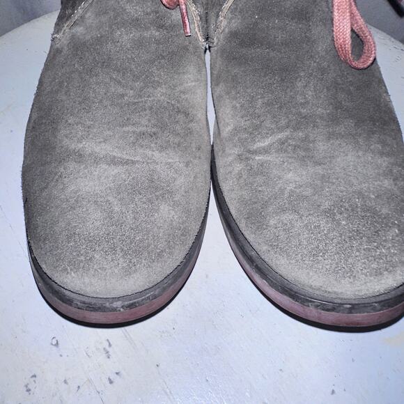 John Varvatos Brownish Green Suede Size 7.5 Chukka Boots - Picture 5 of 11